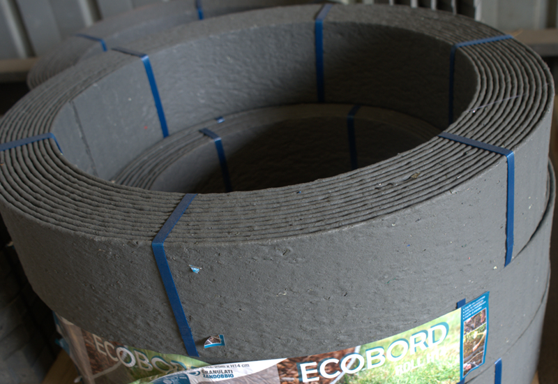 BORDURE ECOBORD GRISE 25M X 14CM